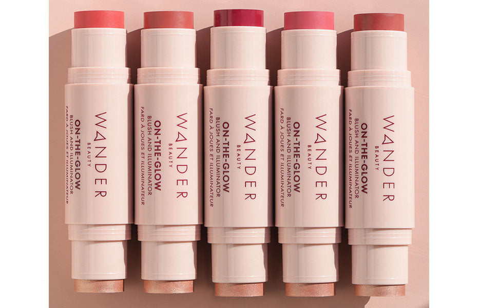 Wander Beauty On-the-Glow Blush & Illuminatior Dual Ended Stick