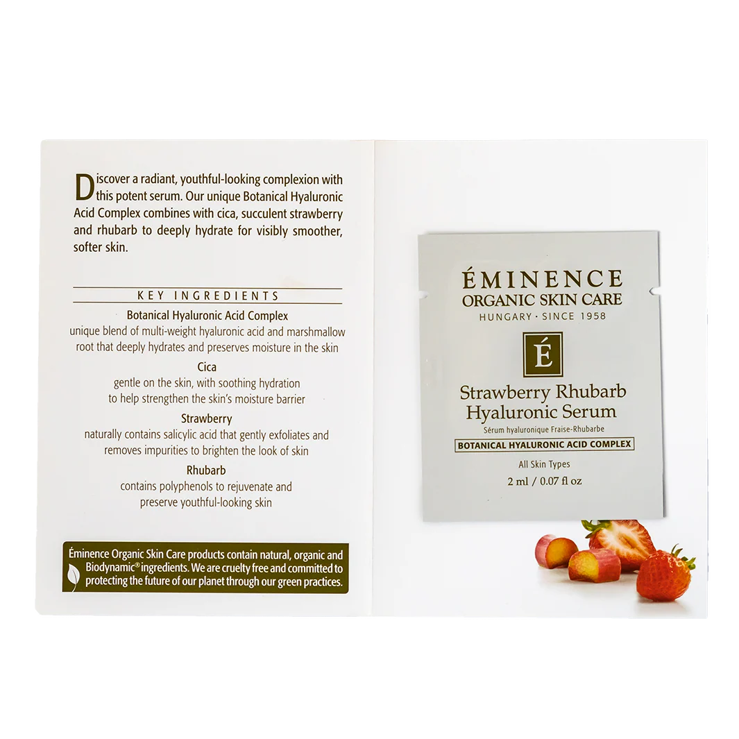 Eminence Strawberry Rhubarb Hyaluronic Serum