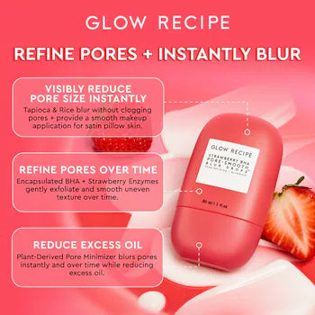 Glow Recipe Strawberry BHA Pore Smoothing Blur Drops